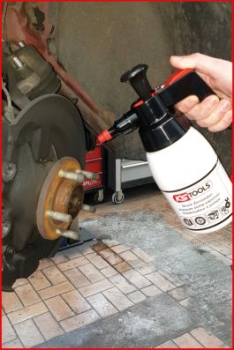 Preview: KS Tools Pumpsprühflasche für Bremsenreiniger, 1 l